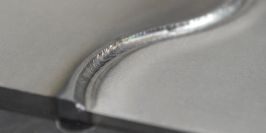 Efecto de soldadura láser