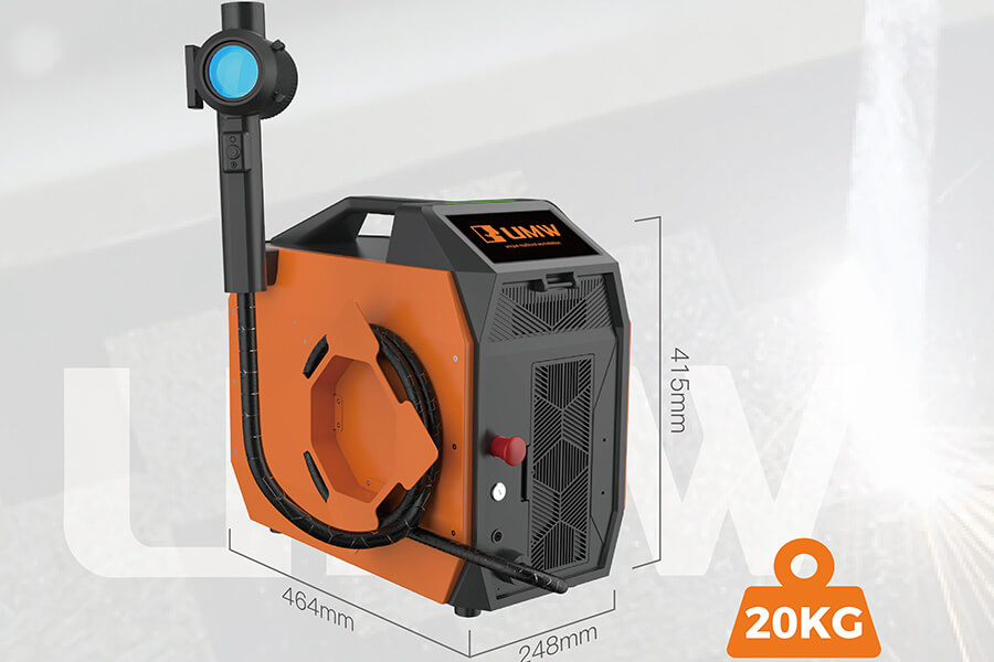 New Portable Air Cooled Pulsed Laser Cleaner Efficient Solution