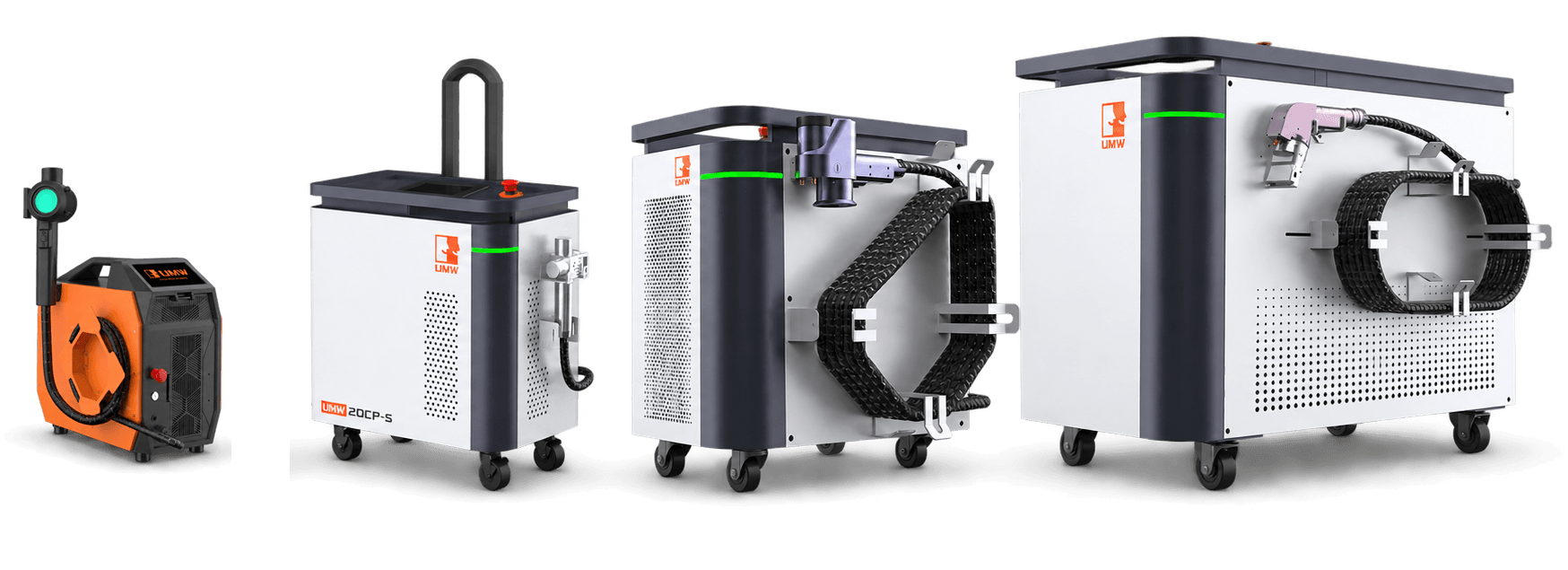 Collection de machines de nettoyage laser